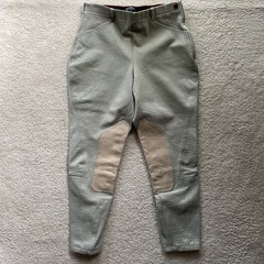 Equestrian Riding Pants On Course Light Green Size 32 Unique