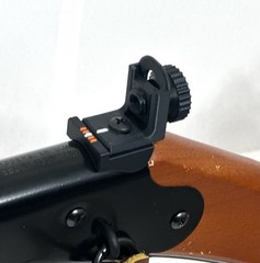 Daisy Red Ryder Globe/Peep Sight Kit – 1mm Aperture – Adjust Elevation/Windage