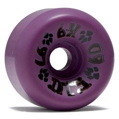 Dogtown Wheels K9 80s Purple 60mm 97A Skateboard Set of 4