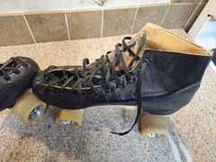 Oberhamer Roller Skates – Black Original Challenger Plate – Mini Fanjets – Used