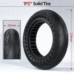 1PZ FT2-X02 10×2.50 60/70-6.5 Solid Tire 10 Inch Tire Replacement for Ninebot…