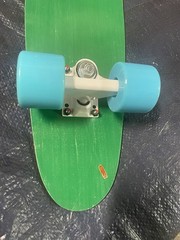 Vintage NOS 1970s MPI Old School Skateboard Fiberglass 29″ Completed