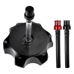 Dirt Bike Gas Cap Cover with Vent Tube CNC Aluminum Alloy – Compatible with SSR