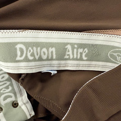 Devon Aire Pants Womens XL Riding Breeches Equestrian Brown Full Patch Elite