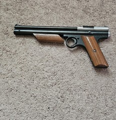 Vintage Crosman Home Shooting Set Crosman «22» Pellet Gun in CIB