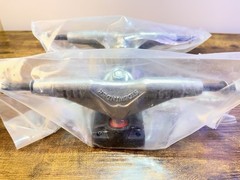 Vintage NOS Gullwing Sidewinder Trucks 9” Wide Raw 80s Skateboard Trucks Mint