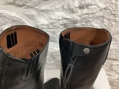 Ariat Black Leather Riding Equestrian Boots Women’s Sz 8.5 Wide Calf
