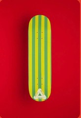 Palace x Gucci Vault Skateboard Deck Green Yellow Stripes Rare