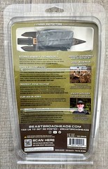 Bowmar Beast Titanium Cut-On-Contact Broadheads 100 Grain 2.0″ Cut 3 Pack – New