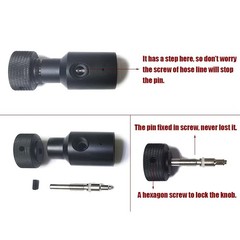 Universal Fill Adapter of Paintball Marker Remote Hose High Pressure UFA CO2 …