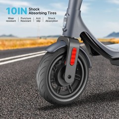 ADULT ELECTRIC SCOOTER 500W 45KM FOLDING E SCOOTER CITY COMMUTER 10″ TIRES W/APP