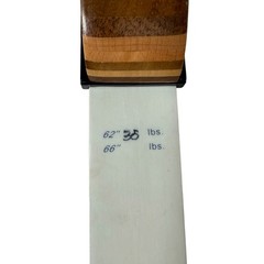 PSE Archery Razorback Takedown Adult Wooden Recurve Bow Set Heritage Series
