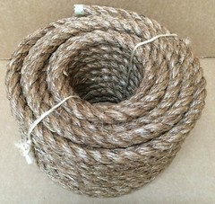 Manila Rope Hemp Landscape Various Sizes 1/4 3/8 1/2 5/8 3/4 1 1-1/4 1-1/2 2 100