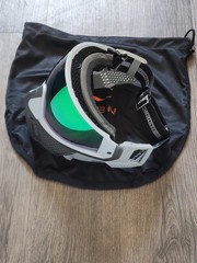 CRBN ZERO PRO GHOST Paintball Mask – Airsoft Goggles ‐ More Coverage
