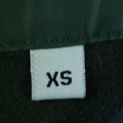 Freedmans Harness Mid Layer Zip Neck Jacket XS Green Logo Spellout Saddleseat