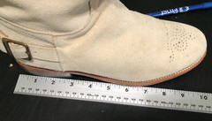 Boots & Woods Women’s 8 /39 Beige Suede Riding Boots GoodyearWelt Spain Leather.