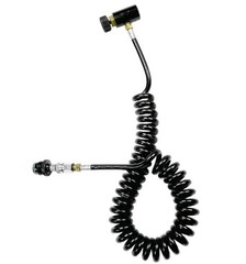 Tippmann Coiled Remote Line w/ Quick Disconnect | Paintball Hose 55169 NEW