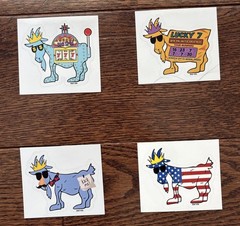 GOAT USA Stickers (Singles and Sets)*FREE SHIPPING*PICK YOUR OWN*NEW AND RARE*