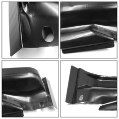Pickup Truck Cab Corners Compatible with 2009 2010 2011 2012 2013 2014 F150 Crew