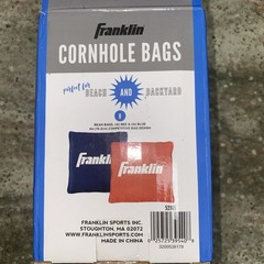 Franklin Sports 4″ Replacement Cornhole Bean Bags 4-Red & 4 Blue Bags NEW in Box
