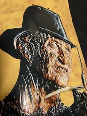 RARE Halloween Jim Greco Freddy Krueger Hammers Shaped Skateboard Deck Pearl