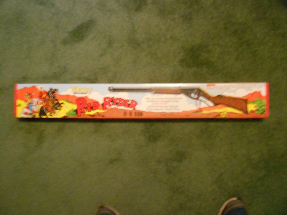 Vintage 1990s Daisy Model 1938B Red Ryder Lever Action 650-Shot BB Gun NIB