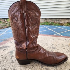 Dan Post DP2111R Men’s Brown Western Cowboy Western Boots Leather Size 14 EW