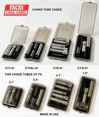 MTM CT3-41 Choke Tube Case Small, USA Made, Clear Smoke 1 Pack,