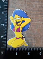 Marge Simpson & Edna Sexy Adult Vinyl Decal Stickers