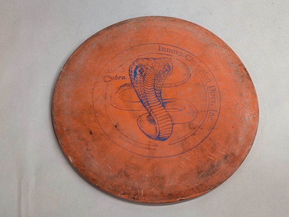 Innova DX Cobra Disc Golf Midrange Driver PFN 179g Orange