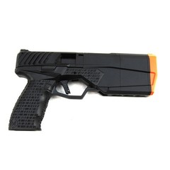KRYTAC SilencerCo Licensed Maxim 9 Green Gas Blowback Airsoft Pistol – Black