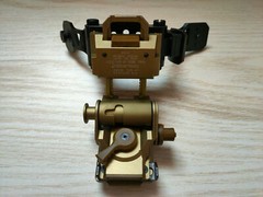 Metal PVS28 Bracket J arm + L4G24 Helmet Mount For Tactical AN/PVS 14 Dual NVG