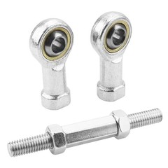 Universal 6″ Tie Rod End Steering Kit – 2pcs 95mm Go Kart ATV Off-Road Parts