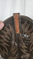 Vintage Dan Post Full Quill Ostrich Cowboy Western Boots Men’s Size 10D