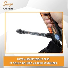 Archery Stabilizer Kit with Damping System, Weights Included-~
