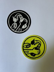 Supreme Molotov Sticker Individuals Spring Summer 2018 Black And Yellow