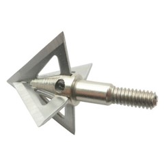 12Pcs Archery Broadheads 100 Grain 4 Blade Crossbow Compound Bow Hunting Tips