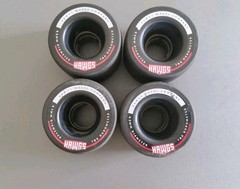 Hawgs Fatty longboard skateboard wheels 63mm diameter 78a durometer 4-count
