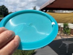 2021 Blue GLOW Flat Champion Eagle Disc Golf Innova Penned (Free Returns) #2416