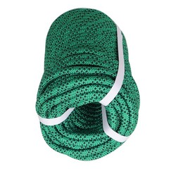 3/8 «x 100′ Black&Green Braided Polyester Arborist Rigging Rope Garden 3250lbs