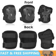 6PCS/SET Children Elbow Wrist and Knee Pads For Kids Safety Skate Bike Cycling