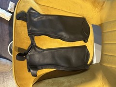Ovation Trevizzo Leather Half Chaps 471691 Riding Gear Equestrian MPN 471691