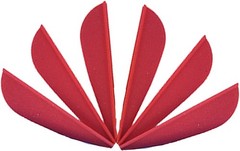 50pcs 3″ 4″Archery Rubber Arrow Vanes Fletches Feather Fletching DIY Bow Hunting