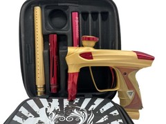 DLX Luxe 2.0 Gold/Red Paintball Gun