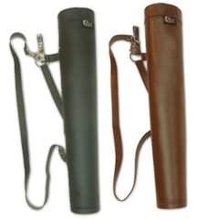 DUAL USE RECURVE/ LONGBOW FAUX LEATHER SHOULDER BACK/SIDE ARROW QUIVER BAG