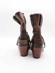 Idyllwind Stomp Western Equestrian Harness Boots Women’s 9 B Brown Leather