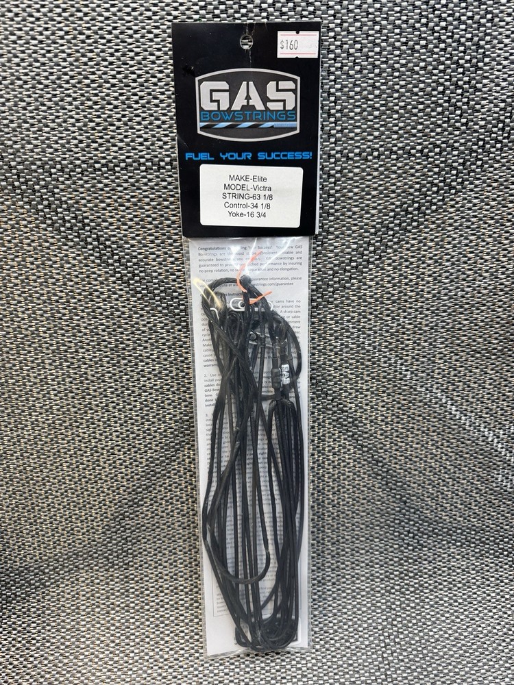 Gas Bowstrings High Octane Strings and Cables For Elite Victra Compound Bow