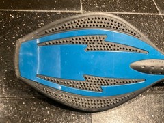 Razor RipStik Ripster Caster Board Blue 2-Wheel Skateboard Great Shape