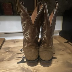 Dan Post Boots Men’s US 11 hippo print exotic boots