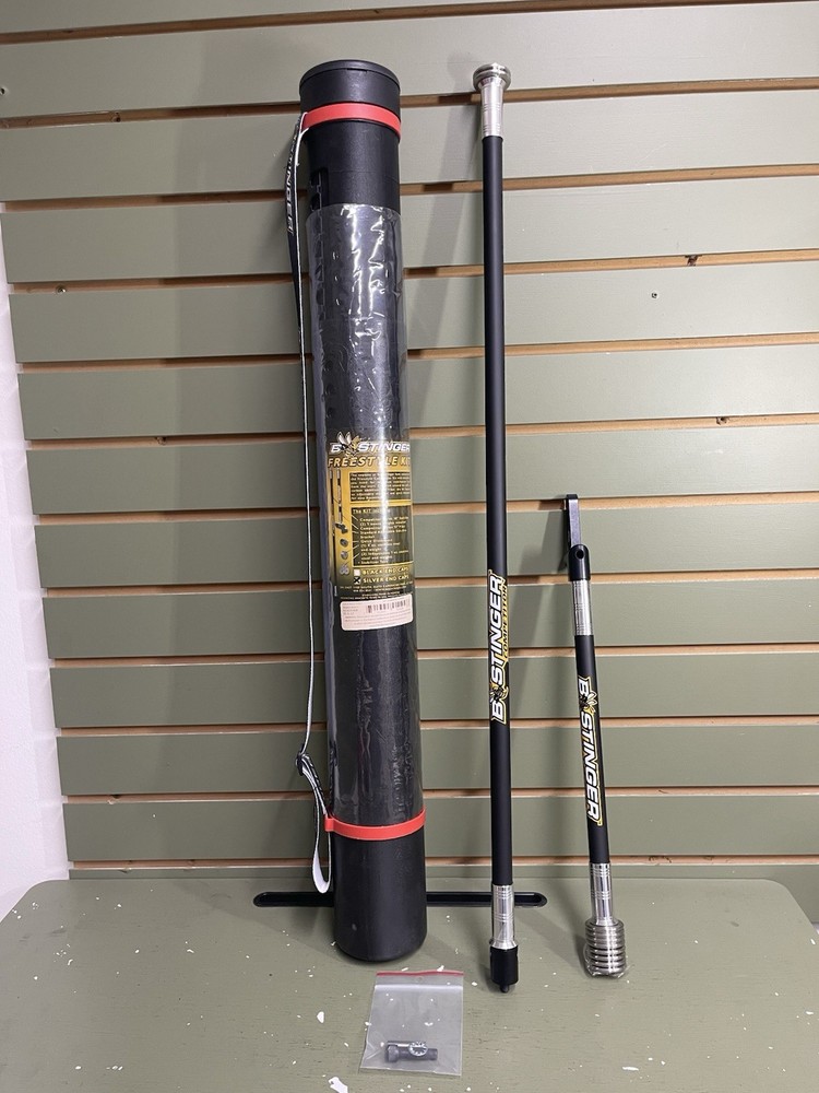 Beestinger Freestyle Kit Competitor Series, 30”+12” Stabilizers, Silver End Cap.